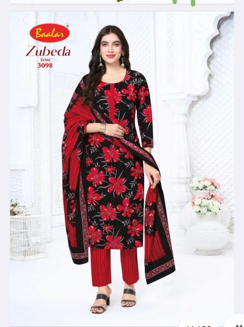 Baalar zubeda vol 30 buy dress materials wholesale